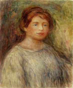 Pierre Auguste Renoir : Portrait of a Woman IV
